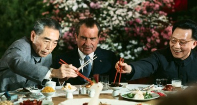 الرئيس نيكسون و الأكل الصيني